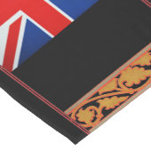 London Poster Table Runner Kurzer Tischläufer (Ecke)