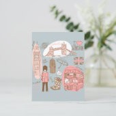 London Postkarte (Stehend Vorderseite)