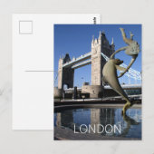 London Postkarte (Vorne/Hinten)