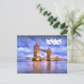 London Postkarte (Stehend Vorderseite)