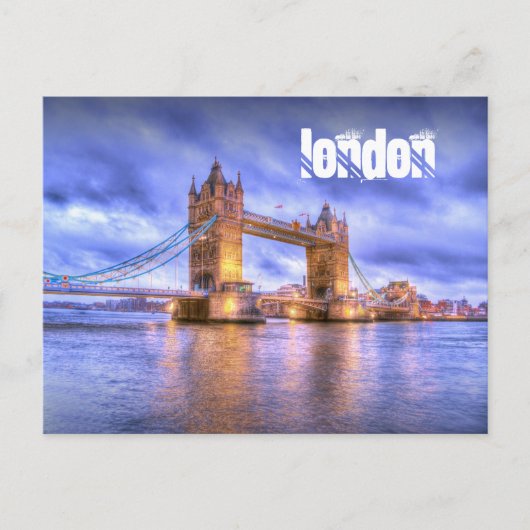 London Postkarte (Vorderseite)