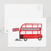 London Postkarte (Vorne/Hinten)