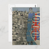 London Postkarte (Vorne/Hinten)