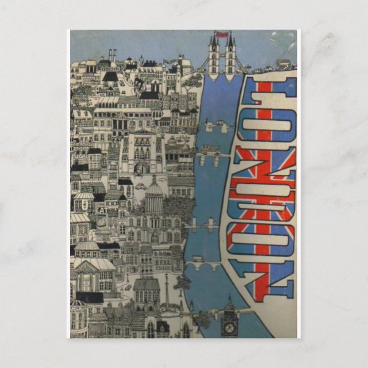 London Postkarte (Vorderseite)