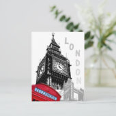 London Postkarte (Stehend Vorderseite)