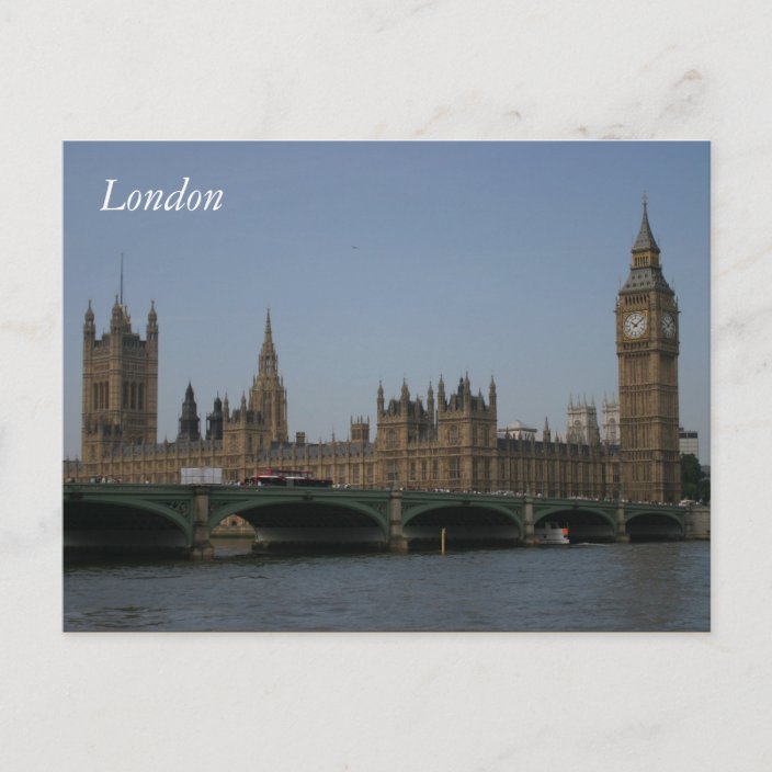 London Postkarte | Zazzle.de
