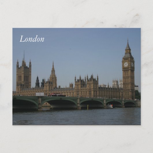 London Postkarte (Vorderseite)