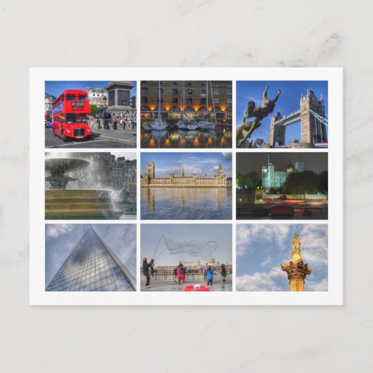 London Postkarte (Vorderseite)