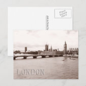 London Postkarte (Vorne/Hinten)