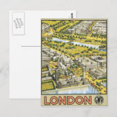London Postkarte (Vorne/Hinten)