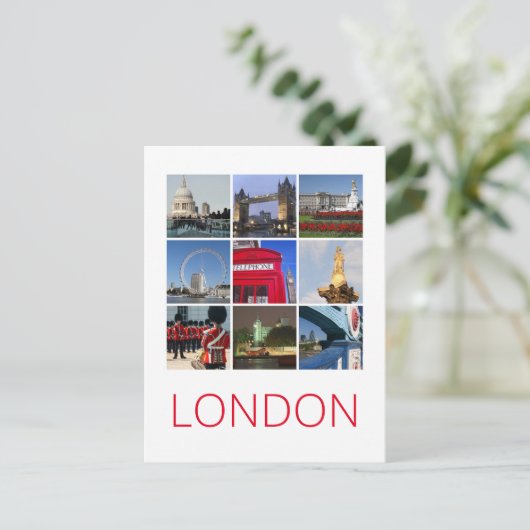 London Postkarte (Stehend Vorderseite)