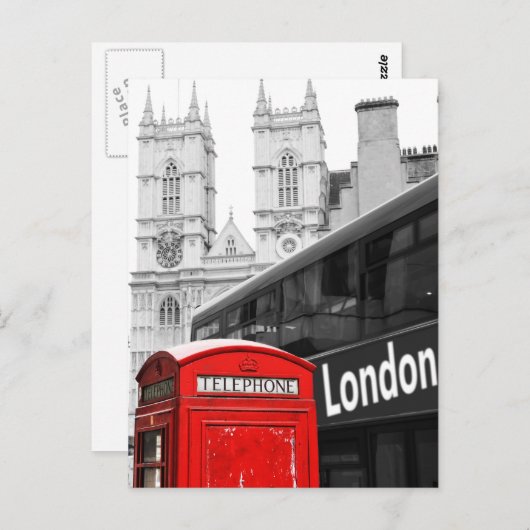 London Postkarte (Vorne/Hinten)