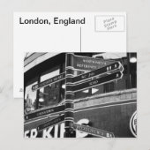 London Postkarte (Vorne/Hinten)