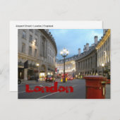 London Postkarte (Vorne/Hinten)
