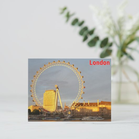 London Postkarte (Stehend Vorderseite)