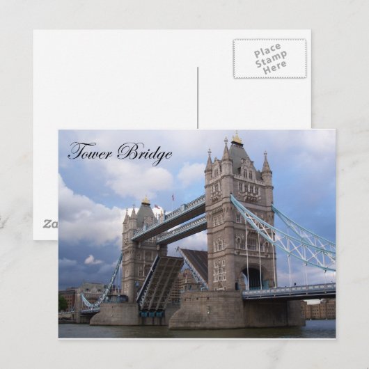 London Postkarte (Vorne/Hinten)