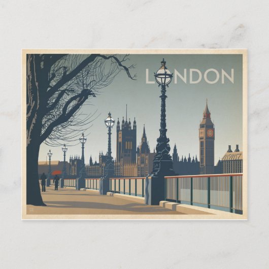 London Postkarte (Vorderseite)