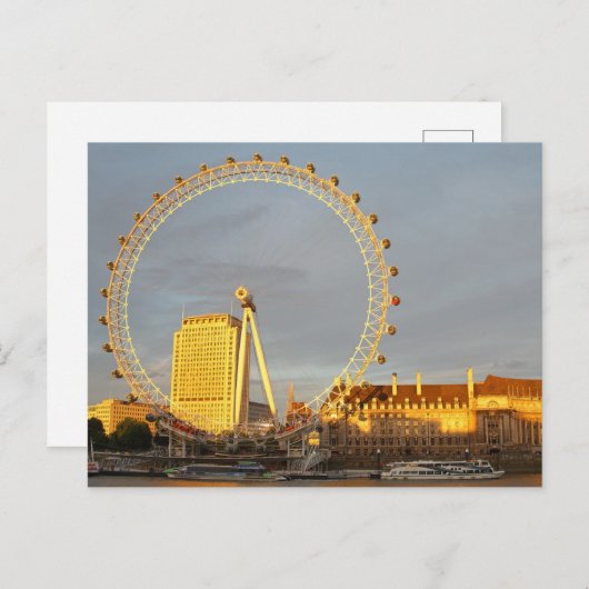 London Postkarte (Vorne/Hinten)