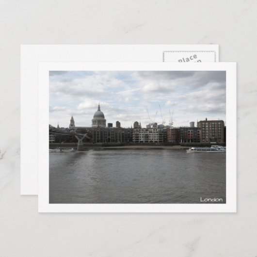 London Postkarte (Vorne/Hinten)