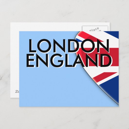 London Postkarte (Vorne/Hinten)