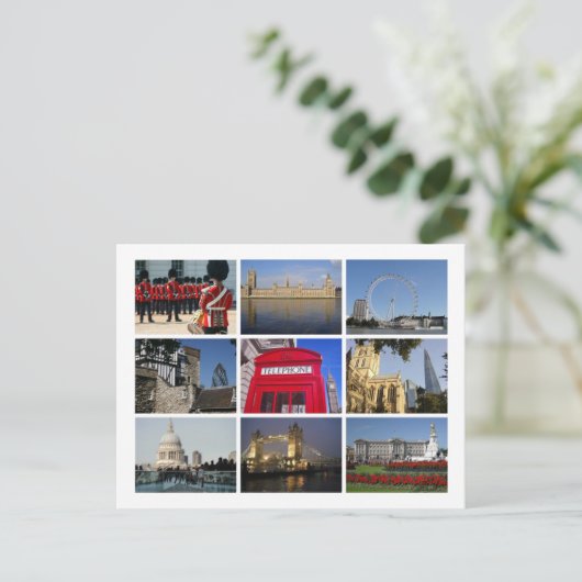 London Postkarte (Stehend Vorderseite)