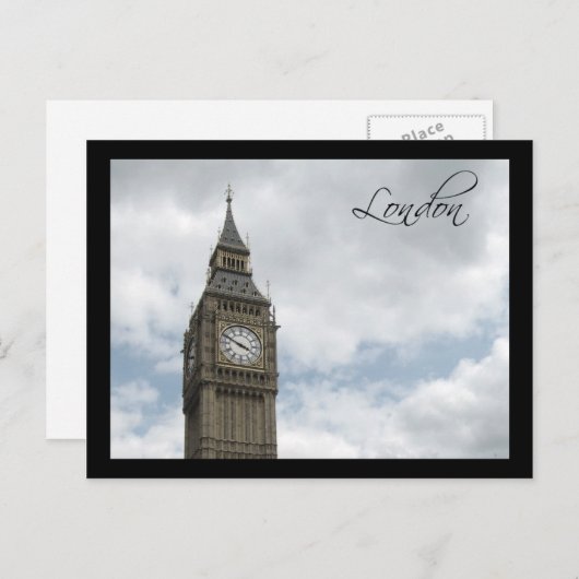 London Postkarte (Vorne/Hinten)