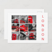 London Postkarte (Vorne/Hinten)