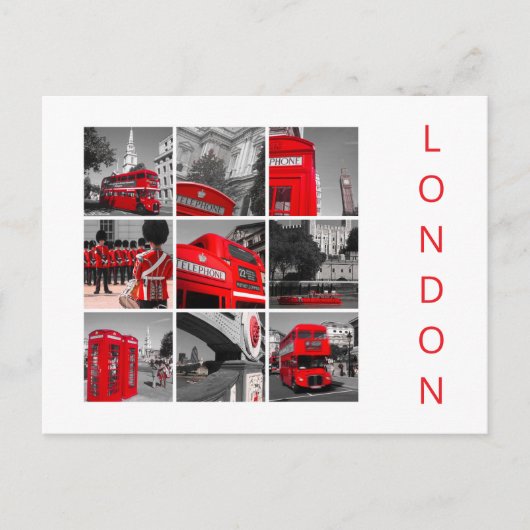 London Postkarte (Vorderseite)