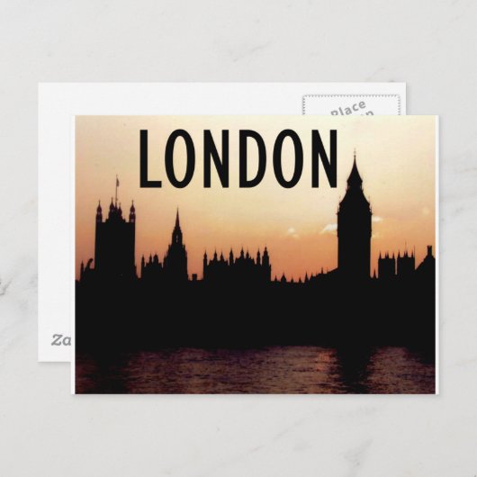 London Postkarte (Vorne/Hinten)