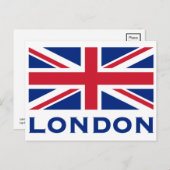 London Postkarte (Vorne/Hinten)