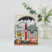 London Postkarte (Stehend Vorderseite)