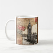 London-Poststempel Kaffeetasse (Links)