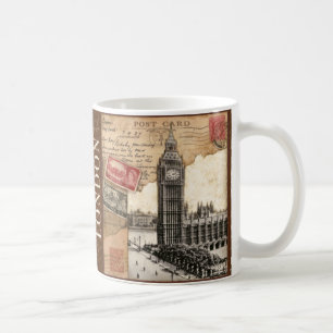London-Poststempel Kaffeetasse