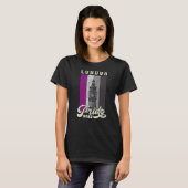 London Pride 2023, Big Ben, asexual Pride Flag Pre T-Shirt (Vorne ganz)