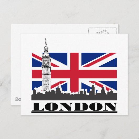 London Pride Postkarte (Vorne/Hinten)