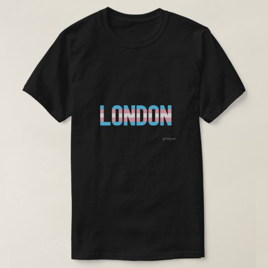 London Pride Transgender Flag T-Shirt (Design vorne)
