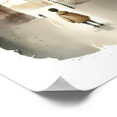 London Print Poster (Ecke)