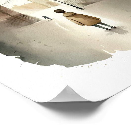 London Print Poster (Ecke)