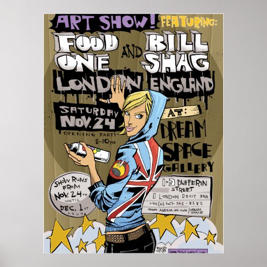 London Print/Poster Poster (Vorne)