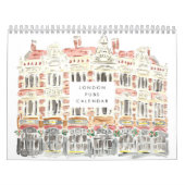 London Pubs Watercolor Kalender (Titelbild)