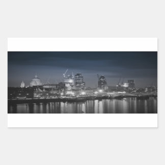 London Rechteckiger Aufkleber