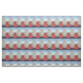 London Red Bus Baumwollgewebe Stoff (Fat Quarter (45,7 x 55,9 cm))
