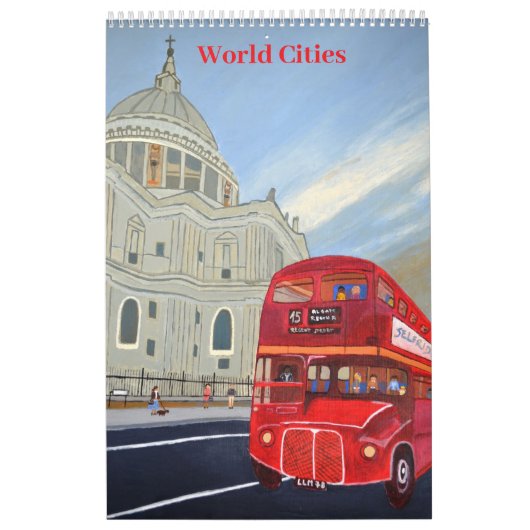 London Red Bus Calendar  Kalender (Titelbild)
