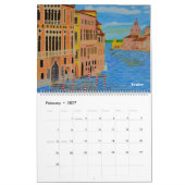 London Red Bus Large Calendar 2025 Kalender (Feb 2027)