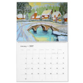 London Red Bus Large Calendar 2025 Kalender (Jan 2027)