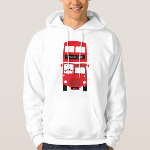 London Red Bus Personalisiert Private Mietwagen Ho Hoodie