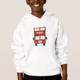 London Red Bus Personalisiert Pullover Hoodie
