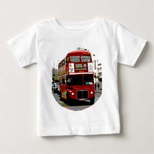 London Red Bus Routemaster Buses Baby T-shirt