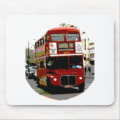 London Red Bus Routemaster Buses Mousepad (Vorne)
