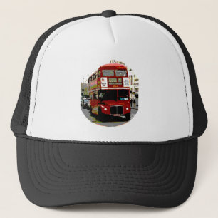 London Red Bus Routemaster Buses Truckerkappe